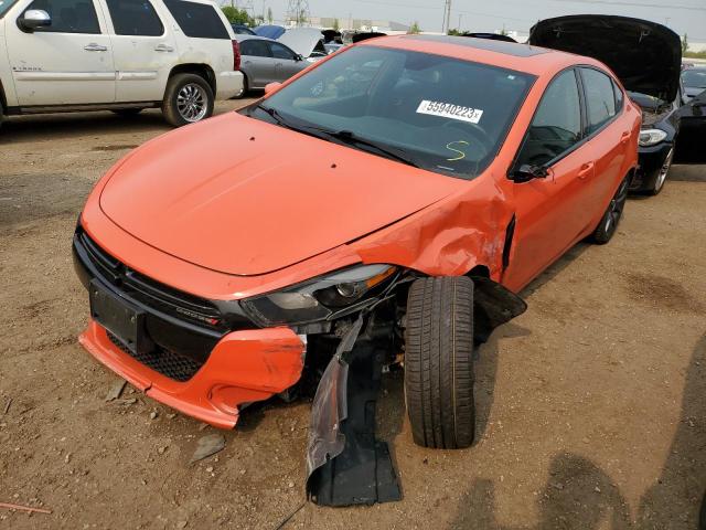 DODGE DART SXT 2015 with VIN 1C3CDFBB8FD390788 - Photo from auction