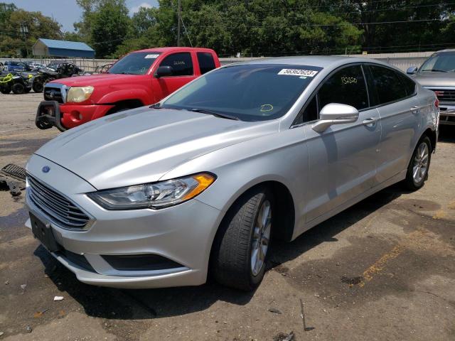 FORD FUSION SE 2017 with VIN 3FA6P0H75HR388951 - Photo from auction