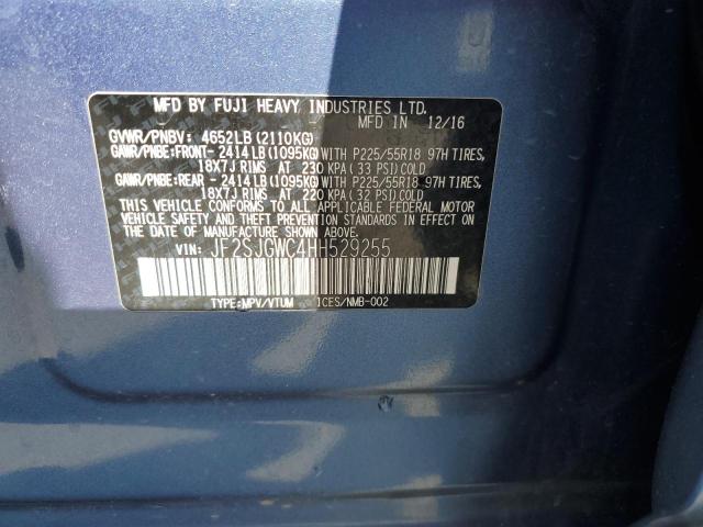 Photo 14 from auction – 2017 SUBARU FORESTER 2 with VIN JF2SJGWC4HH529255