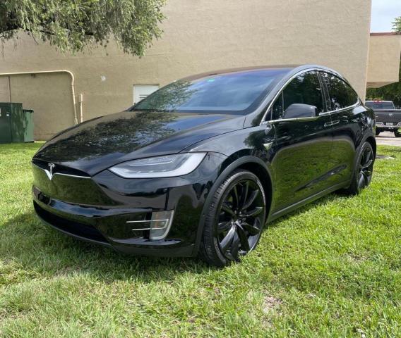 Photo 2 from auction – 2018 TESLA MODEL X with VIN 5YJXCBE27JF102880