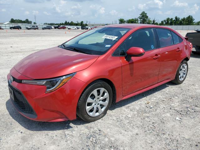 TOYOTA COROLLA LE 2020 with VIN 5YFEPRAE4LP108972 - Photo from auction