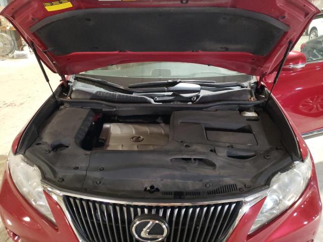 Photo 11 from auction – 2012 LEXUS RX 350 with VIN 2T2BK1BAXCC131232