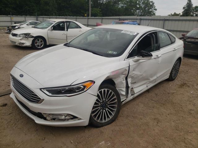FORD FUSION TIT 2018 with VIN 3FA6P0RU9JR151003 - Photo from auction