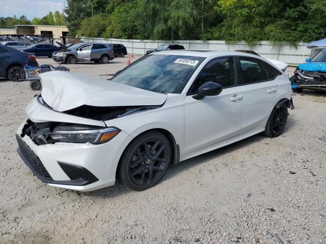 HONDA CIVIC SI 2022 with VIN 2HGFE1E50NH472676 - Photo from auction