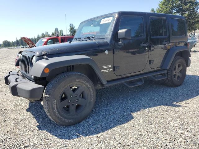 JEEP WRANGLER U 2014 with VIN 1C4BJWDG9EL159217 - Photo from auction