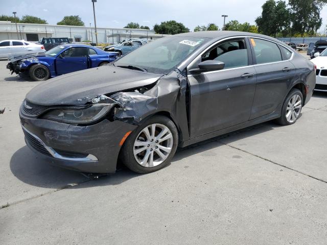 CHRYSLER 200 LIMITE 2015 with VIN 1C3CCCAB7FN746905 - Photo from auction