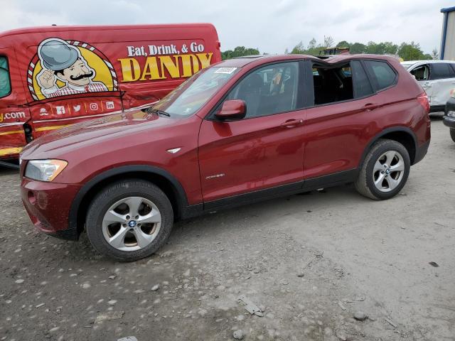 BMW X3 XDRIVE2 2011 with VIN 5UXWX5C59BL716311 - Photo from auction