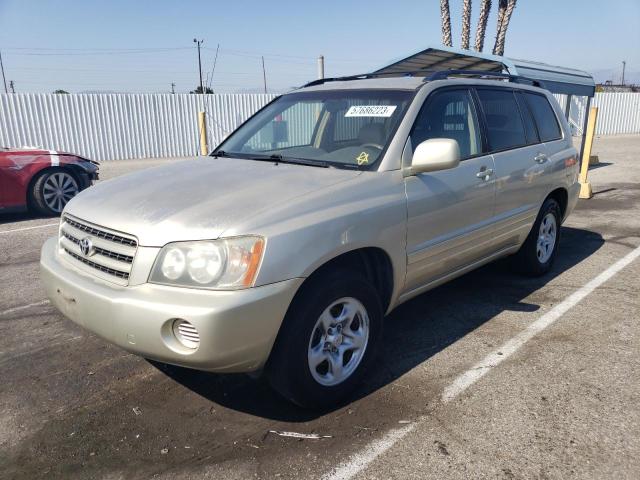 TOYOTA HIGHLANDER 2002 with VIN JTEGD21A020024397 - Photo from auction