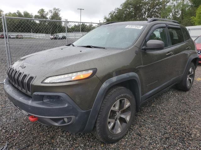 JEEP CHEROKEE T 2015 with VIN 1C4PJMBB7FW571458 - Photo from auction