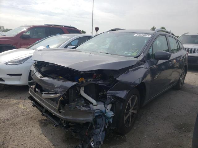 SUBARU IMPREZA PR 2021 with VIN 4S3GTAD66M3703066 - Photo from auction