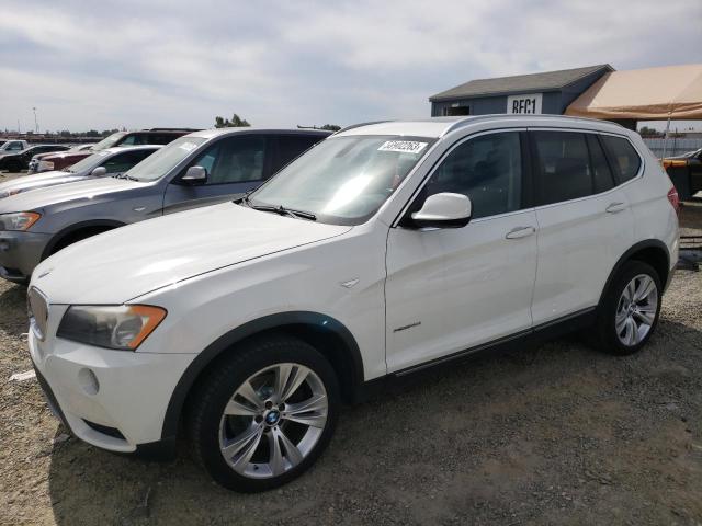 BMW X3 XDRIVE3 2011 with VIN 5UXWX7C50BL731436 - Photo from auction