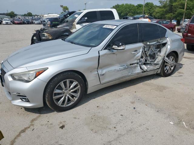 Photo 1 from auction – 2014 INFINITI Q50 BASE with VIN JN1BV7AR3EM683623