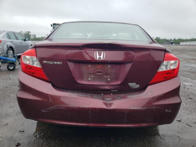 Photo 6 from auction – 2012 HONDA CIVIC LX with VIN 2HGFB2F54CH547745