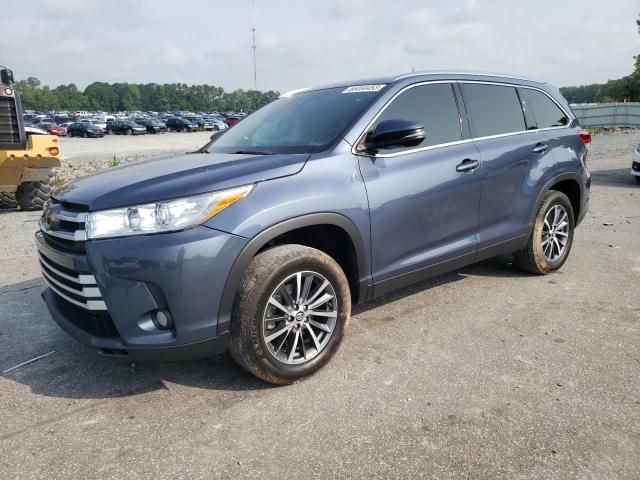 TOYOTA HIGHLANDER 2019 with VIN 5TDKZRFH8KS360455 - Photo from auction