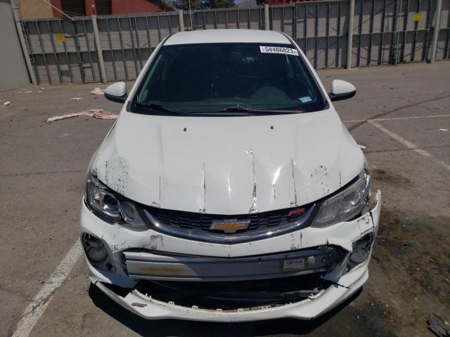 Photo 5 from auction – 2017 CHEVROLET SONIC LT with VIN 1G1JD6SH2H4137727
