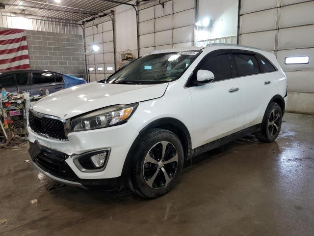 KIA SORENTO EX 2016 with VIN 5XYPH4A55GG093322 - Photo from auction