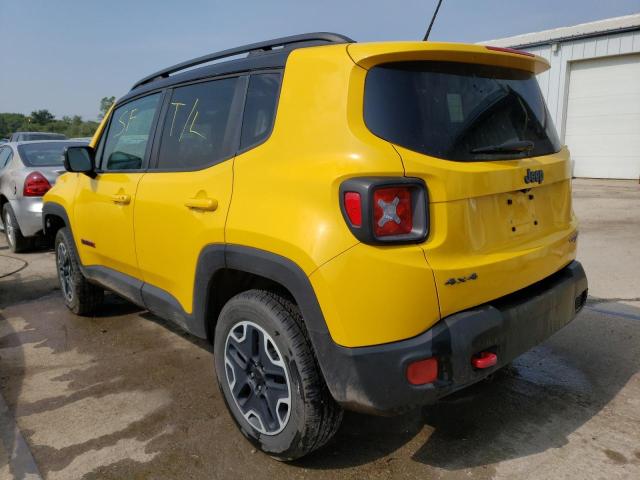 Photo 2 from auction – 2016 JEEP RENEGADE T with VIN ZACCJBCTXGPC96533