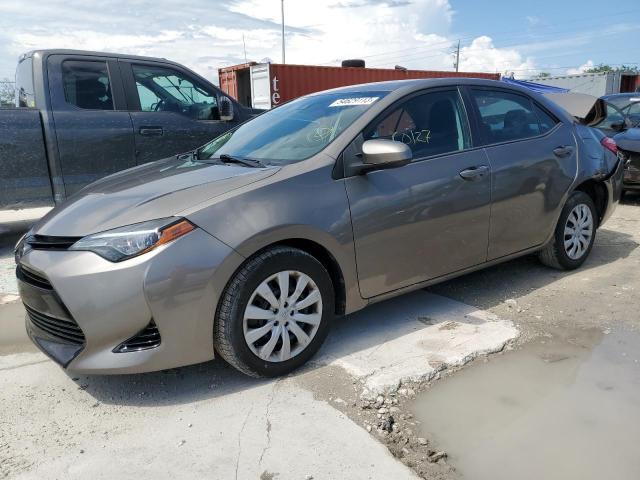 TOYOTA COROLLA L 2017 with VIN 5YFBURHEXHP725463 - Photo from auction