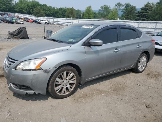 NISSAN SENTRA S 2013 with VIN 3N1AB7AP1DL643049 - Photo from auction