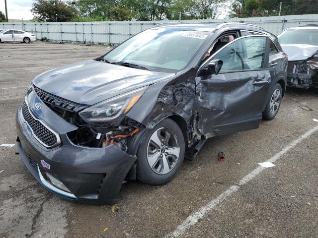 KIA NIRO EX PR 2018 مع رقم تعريف المركبة KNDCC3LD8J5129967 - صورة من المزاد