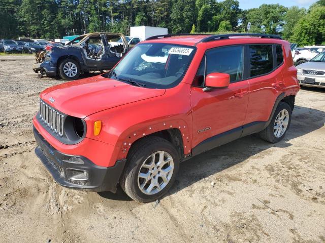 JEEP RENEGADE L 2015 with VIN ZACCJBBT0FPB72239 - Photo from auction