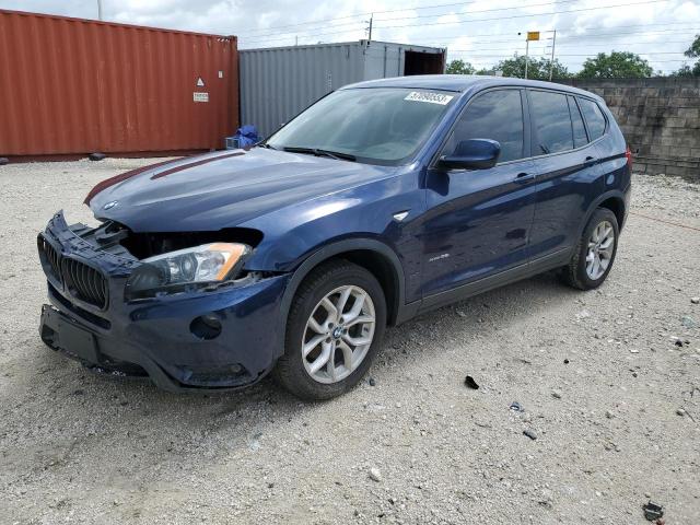 BMW X3 XDRIVE3 2014 with VIN 5UXWX7C58E0E75183 - Photo from auction