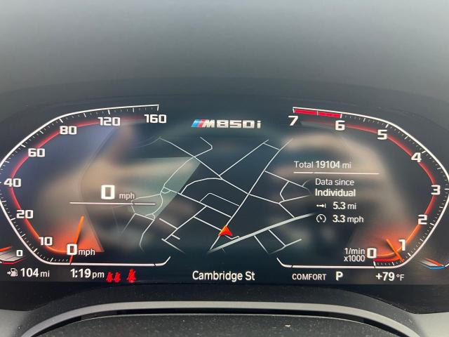 Photo 8 from auction – 2019 BMW M850XI with VIN WBABC4C51KBU96767