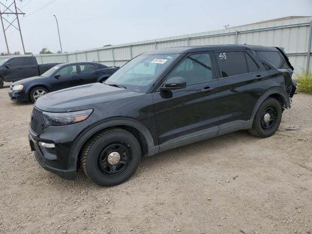 FORD EXPLORER P 2022 with VIN 1FM5K8AC2NGA01300 - Photo from auction