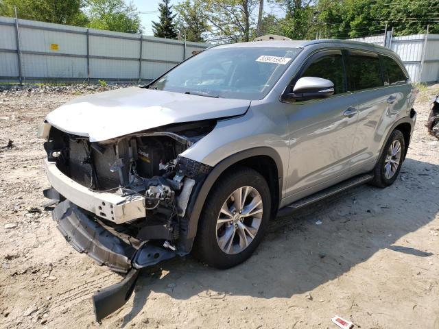 TOYOTA HIGHLANDER 2015 with VIN 5TDJKRFH9FS207394 - Photo from auction
