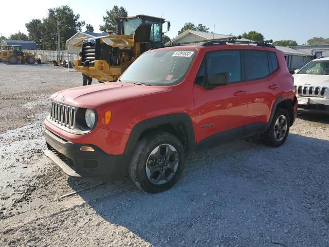 Photo 1 from auction – 2016 JEEP RENEGADE S with VIN ZACCJBAT9GPD50794