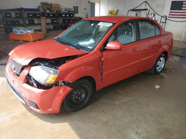 KIA RIO BASE 2011 with VIN KNADH4A33B6930353 - Photo from auction
