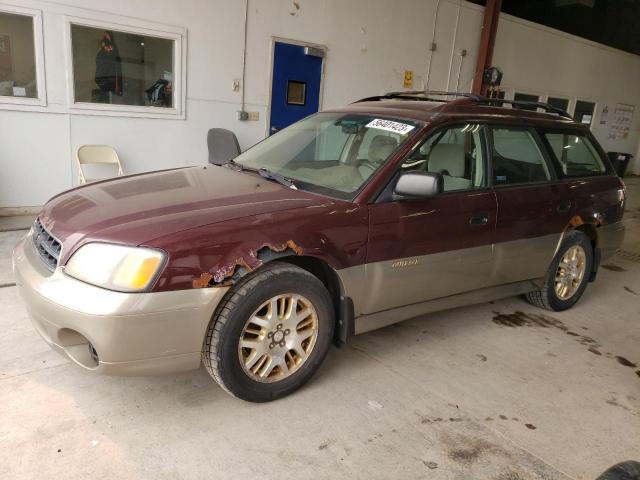 SUBARU LEGACY OUT 2001 with VIN 4S3BH675217628396 - Photo from auction