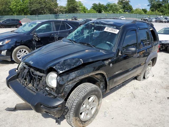JEEP LIBERTY SP 2004 with VIN 1J4GL48K74W236340 - Photo from auction