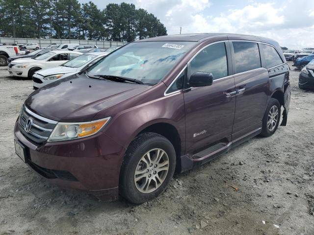 HONDA ODYSSEY EX 2011 with VIN 5FNRL5H67BB055389 - Photo from auction