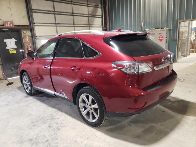 Photo 2 from auction – 2012 LEXUS RX 350 with VIN 2T2BK1BAXCC131232