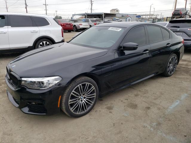 BMW 530E 2018 with VIN WBAJA9C52JB034005 - Photo from auction