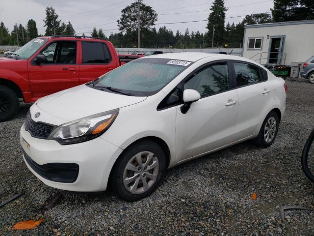 KIA RIO LX 2013 with VIN KNADM4A31D6123960 - Photo from auction