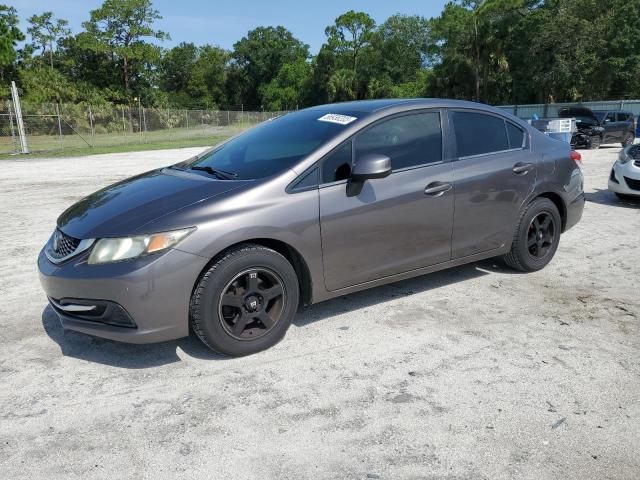 Photo 1 from auction – 2013 HONDA CIVIC LX with VIN 19XFB2F57DE037398