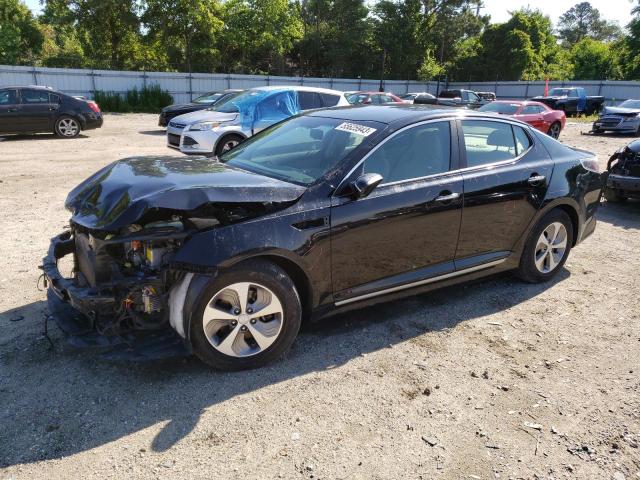KIA OPTIMA HYB 2015 with VIN KNAGM4AD9F5077504 - Photo from auction