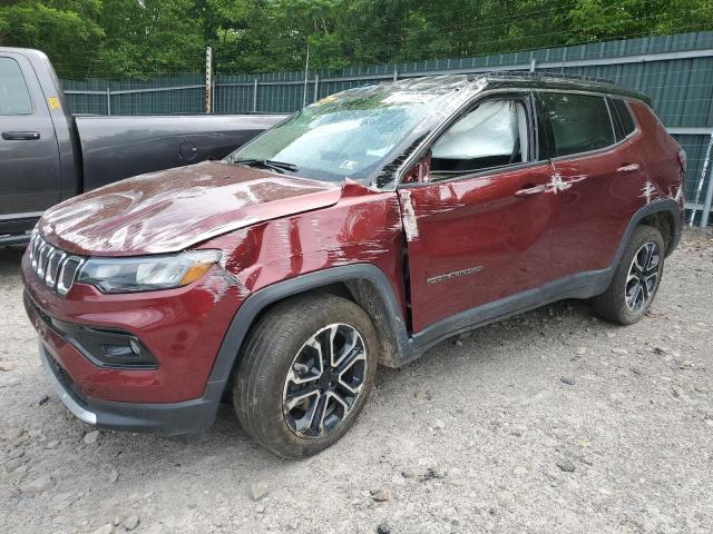JEEP COMPASS LI 2022 with VIN 3C4NJDCB8NT125300 - Photo from auction