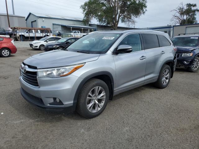 TOYOTA HIGHLANDER 2015 с VIN 5TDJKRFH7FS128967 - Фото с аукциона