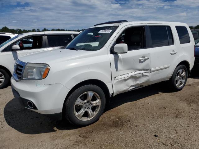 HONDA PILOT EXLN 2014 with VIN 5FNYF3H70EB021511 - Photo from auction