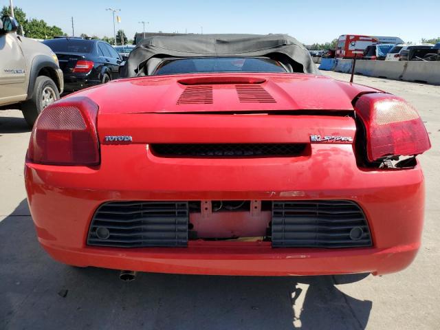 Photo 6 from auction – 2000 TOYOTA MR2 SPYDER with VIN JTDFR3208Y0019485