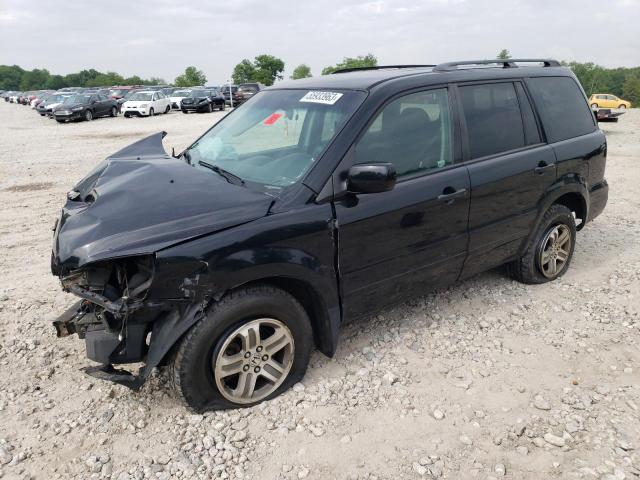 HONDA PILOT EX 2003 with VIN 2HKYF18423H575531 - Photo from auction