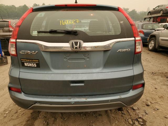 Photo 6 from auction – 2015 HONDA CR-V LX with VIN 5J6RM4H32FL050286