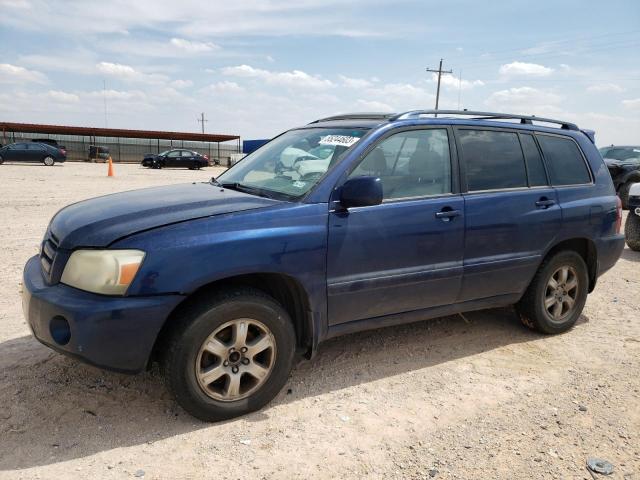 TOYOTA HIGHLANDER 2007 with VIN JTEGP21A270128954 - Photo from auction