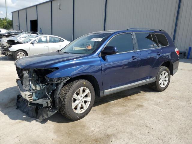 TOYOTA HIGHLANDER 2013 with VIN 5TDZK3EHXDS098863 - Photo from auction