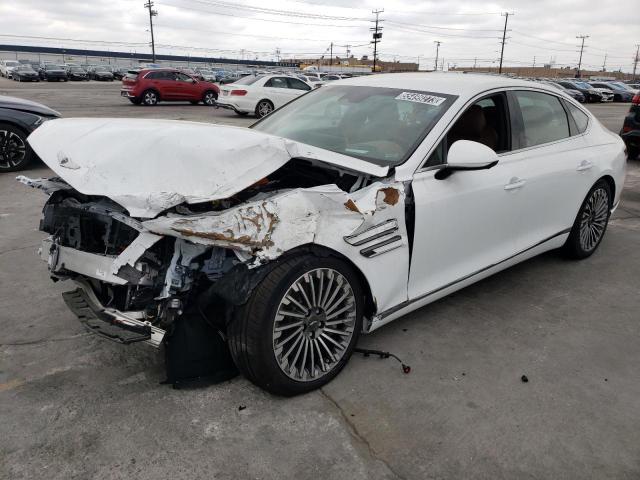 GENESIS G80 2023 with VIN KMTGE4S1XPU005823 - Photo from auction