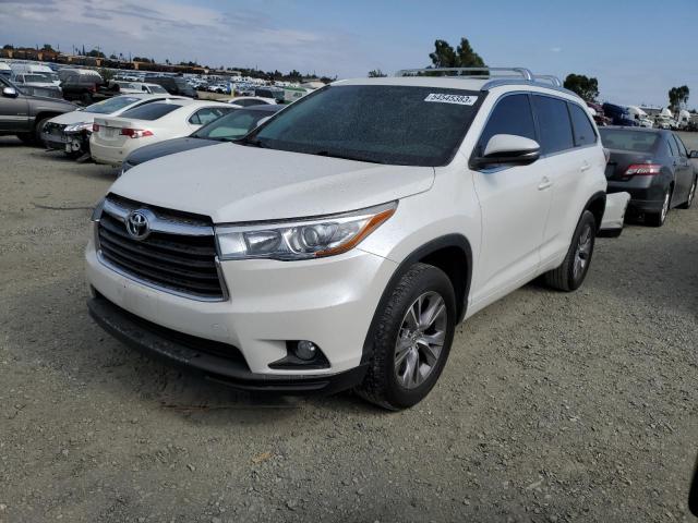 TOYOTA HIGHLANDER 2015 with VIN 5TDKKRFH4FS065332 - Photo from auction