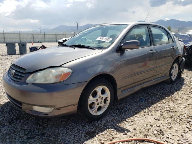 TOYOTA COROLLA S 2004 with VIN 1NXBR32E34Z296148 - Photo from auction